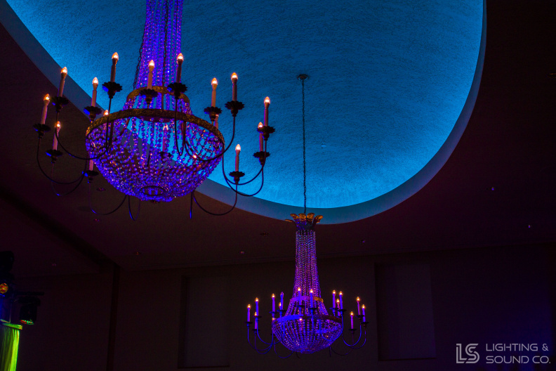 Color on the chandeliers and wash lighting on the ceiling change the ambiance of the room 93.jpg